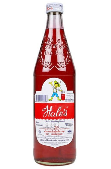 HALE'S BLUE BOY BRAND Concentrated Sala Flavored Syrup 710 ml. - เฮลซ์บลูบอย น้ำหวานเข้มข้น กลิ่นสละ 710 มล.