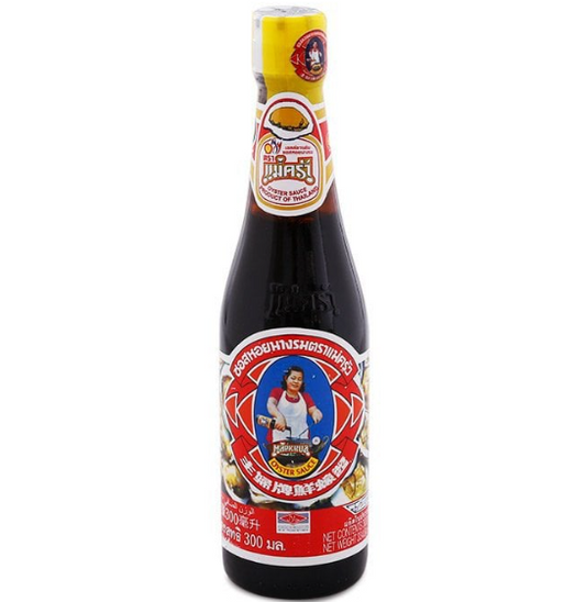 MAEKRUA BRAND OYSTER SAUCE 300 ml. - ซอสหอยนางรมตราแม่ครัว 300 มล.