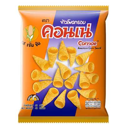 CORNAE American Corn Snack Original Flavor 48 g. - คอนเน่ ขนมข้าวโพดกรอบ รสเข้มข้น 48 ก.