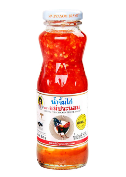 Mae Pronom Sweet Chilli Sauce 260 g. - แม่ประนอม น้ำจิ้มไก่ 260 ก.