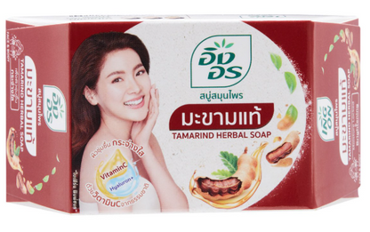 ING ON Tamarind Herbal Bar Soap 85 g. -  อิงอร สบู่สมุนไพร สูตรมะขามแท้ 85 ก.