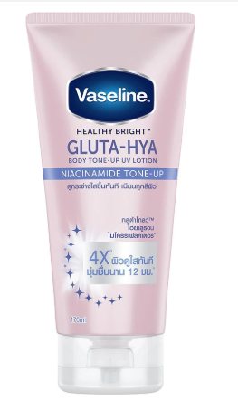 VASELINE Healthy Bright Body Tone-Up UV Lotion Niacinamind 170 ml. - วาสลีน เฮลธี ไบรท์ บอดี้ โทน-อัพ ยูวี โลชั่น ไนอาซินามายด์ 170 มล.